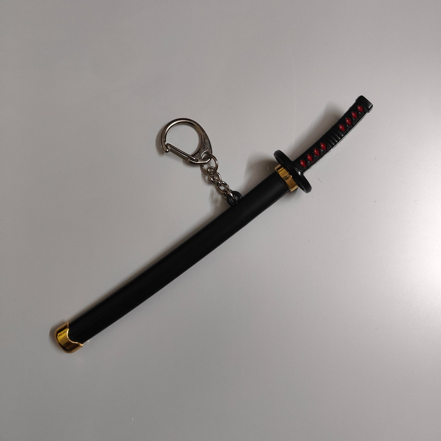 Tanjiro Kamado Mini Katana Sword Keychain – Classic Nichirin Blade | Demon Slayer