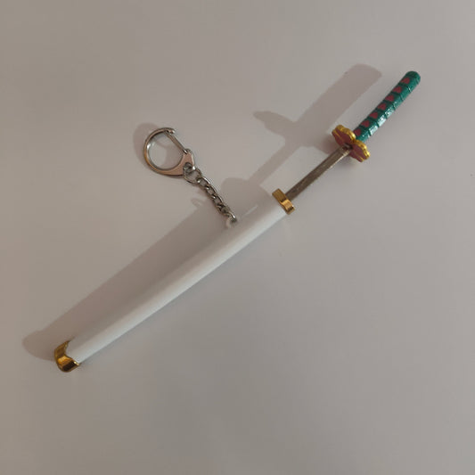 Mitsuri Kanroji Mini Katana Sword Keychain – Love Hashira Nichirin Blade | Demon Slayer