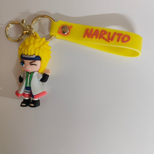 Minato Namikaze Soft Rubber Keychain – Naruto