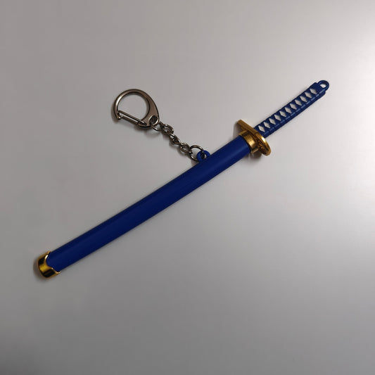 Roronoa Zoro Mini Katana Sword Keychain – Iconic Blue Blade | One Piece