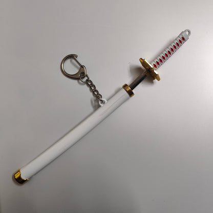 Roronoa Zoro Mini Katana Sword Keychain – Iconic White Blade | One Piece