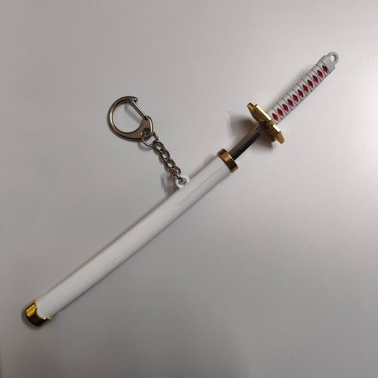 Roronoa Zoro Mini Katana Sword Keychain – Iconic White Blade | One Piece