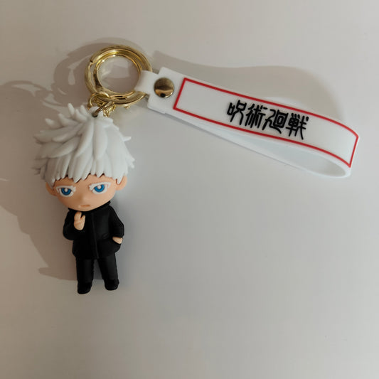 Satoru Gojo Soft Rubber Keychain – Jujutsu Kaisen