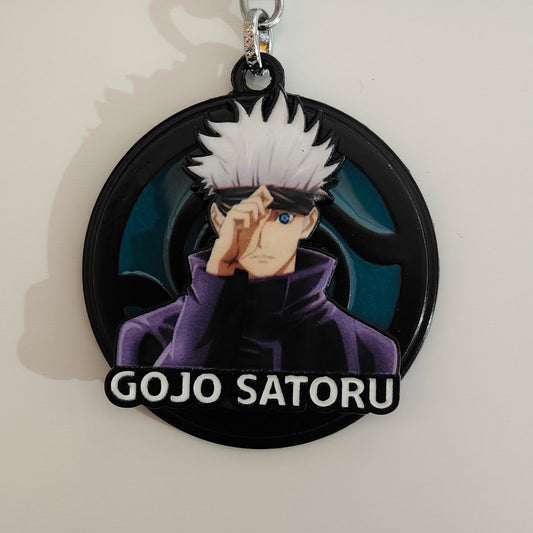 Satoru Gojo Spinning Metal Keychain – Jujutsu Kaisen