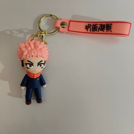 Yuji Itadori Soft Rubber Keychain – Jujutsu Kaisen