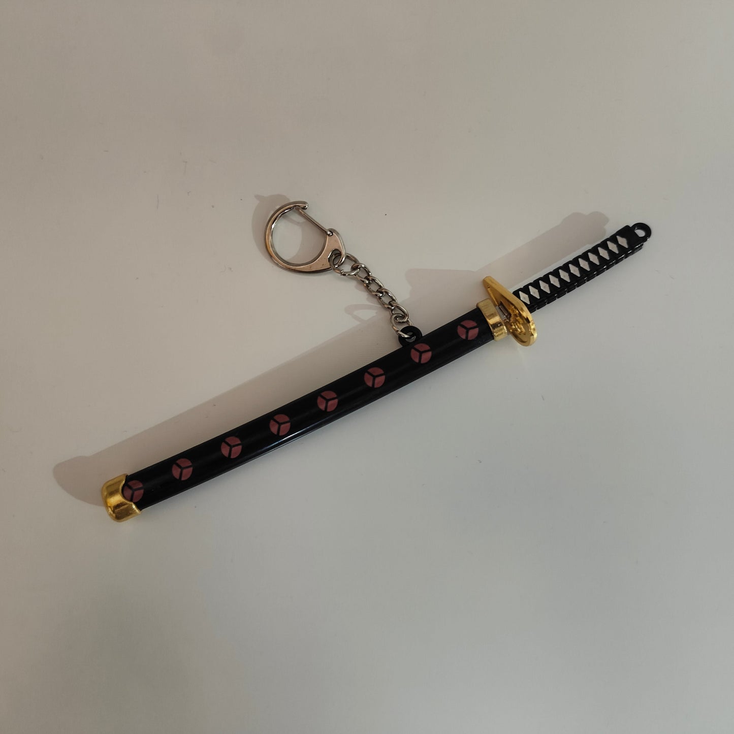 Roronoa Zoro Mini Katana Sword Keychain – Iconic Black Blade | One Piece